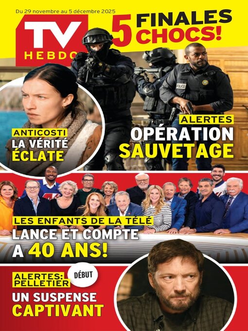 Title details for TV Hebdo by TVA Publications Inc. - Available